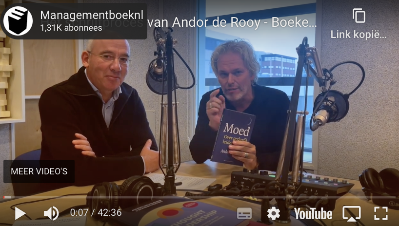 Podcast Kalmte met Andor op management boek.nl